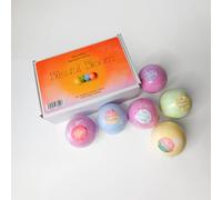 RelaxZing Bath Bomb Bundle - All-Natural Handmade Bath Bombs with Essential Oil, Fizzy Bubble Bath Moisturizes Skin, Relaxes and Relieves Stress, Fragrant Bath Gift Set for Men & Women, Island Dream