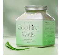 RelaxZing Exfoliating Scrub, Moisturizing & Nourishing Body Scrub, Tightens Pores and Removes Impurities, Soothing and Relaxing Shower Scrub, Soothing Oasis Aloe, 350ml