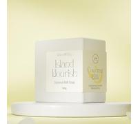 RelaxZing Handcrafted Natural Soaps, Moisturizing and Nourishing Body Soap, Cleanses and Exfoliates, Restores Natural Glow, Island Nourish Coconut Milk