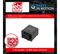 febi bilstein 09891 Relay for intervall windshield wiper, pack of one
