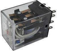 Relay 1 PCS Micro Mini HH53P MY3NJ MY3 11-Pin DC12V/DC24V/DC110V/AC220V Coil General Purpose Intermediate Electromagnetic
