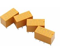 Relay 10PCS Coil DPDT 8 Pin 2NO 2NC Mini Power Relays PCB Type HUI KE HK19F HK19F-DC5V-SHG HK19F-DC12V-SHG HK19F-DC24V-SHG(12V)