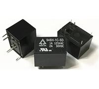 Relay 10PCS/LOT 100% Original New 946H-1C-5D 5VDC 946H-1C-12D 12VDC 946H-1C-24D 24VDC 6PINS 2A 946H 1C 24D 24V 5V 12V(946h-1c-5d 5vdc)