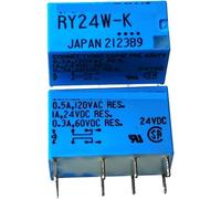 Relay 10PCS RY5W-K RY-5W-K 5VDC RY12W-K RY-12W-K 12VDC RY24W-K RY-24W-K 24VDC DIP-8 1A 5V 12V 24V Signal(12v)