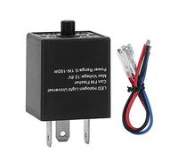 Relay 12V 24V 3-PIN Adjustable LED Flasher Turn Signal Light Blinker for Automotive Motorcycle Universal Accessories