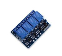 Relay 12V Control Board Module 5V 24Vdc Voltage 24V 5 12 24 V DC 5Vdc 12Vdc(DC 5V,4 module)