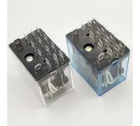 Relay 1Pc LY4NJ HH64P Mini P143 14 Pin 10A with LED Intermediate 12VDC 24VDC 220V General Purpose Switching(DC12V)