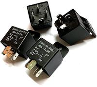 Relay 1PCS 4 Pin 5 40A 12V Waterproof Car Automotive Relays Normally Open DC12V 24V 28V for Head Light Air Conditioner(4pin 24-28V 40A)