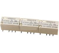 Relay 20PCS/Lot Relays HFD3-5V 12V 24V-S 0.5A125VAC Two Sets of Conversions 8Pin(HFD3-24-S)