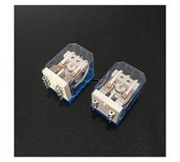 Relay 2pcs JQX-40F 2Z 40A HHC71C High Power DC12V DC24V AC110V AC220V Intermediate Relays JQX-40F-2Z 8Pin DPDT 2NO 2NC(Onecolor)