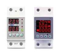 Relay 40A 63A 80A 100A 220V 230V 1pcs(V A type,L N 230V 63A)