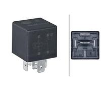 HELLA 4RA 965 400-141 Relay, main current - 24V - 5-pin connector - Normally Open Contact/Dual Output
