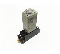 Relay 5 Sets/Lot H3Y-2 DC 12V 10S Power On Delay Timer Time 12VDC 10sec 0-10 Second DPDT 8 Pins with PYF08A Socket Base