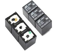 Relay 5PCS Automotive Relays SRA-05VDC-AL SRA-12VDC-AL SRA-24VDC-AL 5V 12V 24V 20A T74 4PIN(Onecolor)