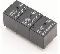 Relay 5PCS/lot Power relays SRA-05VDC-CL SRA-12VDC-CL SRA-24VDC-CL 5V 12V 24V 20A 5PIN(Onecolor)