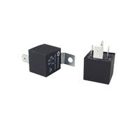 Relay 80A 4-pin 4-wire JD1912 12V Cut Foot Long Wide Foot with Socket(12V with socket)