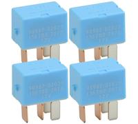 Relay 90987-02027 4-Pin (Set of 4) 12V A/C Cooling Fan Relay Compatible with 90080-87026, 90987-02028 Denso 156700-2870, 156700-2840 Replacement for 1997-2014 Toyota Lexus and Camry Vehicles