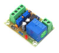 Relay based charging controller for 12V systems with auto cut-off at 14.8V, starting at 10.5V, automatic charging with energy-saving design