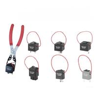 Relay Bypass Switch Kit 6pcs 9038A for 12V Automotive Systems Supporting Fuel Pump Window Motor and Fan Motor Circuit Testing