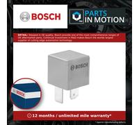 Bosch Mini Relay 0986332002 – 12V 70A, IP5K4, 4-pin, Operating Temp -40 to 85°C