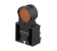 Relay for Refrigerator Compressor QP3-12A, Overload Protector with PTC Starter, Compatible with Models, Black Plastic and M