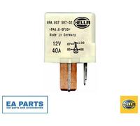Relay, glow plug system for VW BEETLE BORA CABRIO CADDY HELLA 4RA 007 507-021