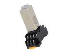 Relay H3Y-4-C DC12V 3A 14 pins 4NO+4NC with base 0-30 minutes for industrial circuit control and protection