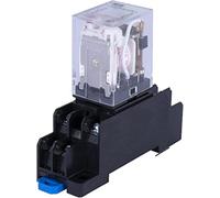 Relay HH52P MY2NJ Coil General DPDT Micro Mini Electromagnetic Switch with Socket Base AC 110V 220V DC12V 24V(DC12V)