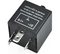 Relay LED Flasher 12V 3-Pin Car Motorcycle Adjustable Electronic for Turn Signal Light Accessories