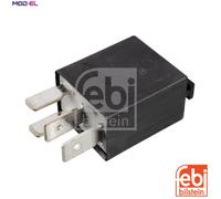 febi bilstein 40910 Relay, pack of one,Black