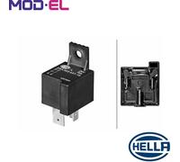 HELLA 4RA 003 437-191 Relay, main current - 24V - 4-pin connector - Normally Open Contact