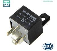 HELLA 4RA 965 400-141 Relay, main current - 24V - 5-pin connector - Normally Open Contact/Dual Output