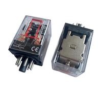 Relay MK2P-I MK2P 8PIN DC12V DC24V AC12V AC24V AC36V AC110V AC220V AC380V 1Pcs(DC24V)