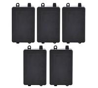 Relay Module Box 5PCS | ABS Plastic Enclosure Case 70x45x30mm with Outdoor Suitability | Electronic Project Box for Circuit Boards/DIY Kits/Sensors | IP53 Particle & Condition