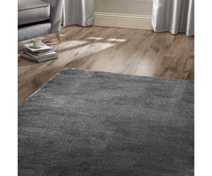 Relay Plain Charcoal Rug - 200x290cm