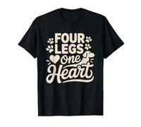 Relay Race Mom Four Legs One Finish Line Track Pride Team T-Shirt