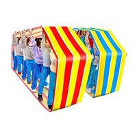 Relay Race Rolling Mat,2 PCS Teamwork Game Running,Outdoor Activity Physical Training Colored Oxford Cloth Track,with Storage Bag(Adult8M)