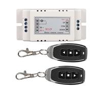 Relay Remote Control Switch, DC 12V 433MHZ Wireless Universal RF Transmitter Receiver Kit for Light Garage Door