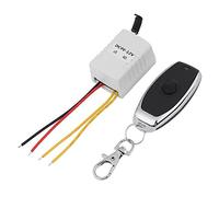 Relay Switch Kit, DC 4V 5V 6V7.4V 9V 12V Wireless Remote Control Light Switch Transmitter with One Key Switch Receiver