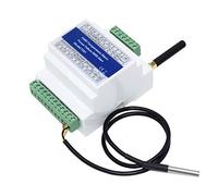 Relay Switch,Sunydog GSM Remote Relay Switch Access Controller T201 GSM Temperature Alarm 2G/3G/4G Power Status Monitoring Power Failure SMS Alarm 2 Relay Output Temperature Sensor