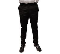 Relco Classic Retro mod sta Press Trousers (38, Black)