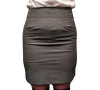 Relco Ladies Retro Mod Green/Gold Tonic Pencil Skirt (22)