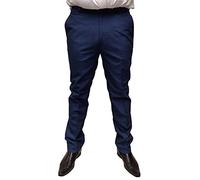 Relco Men`s Classic Retro Mod Sta Press Trousers (34, Tonic Blue)