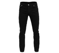 Relco Mens Skinny Jeans with Stretch - Black (W32 - L32)