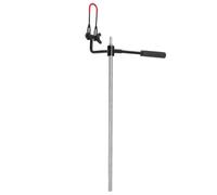 RELDAXSBH Ice Drill Auger, Alloy Steel Ice Auger Extension for Deep Drilling, 70cm Ice Drill Auger Handle with Drill Connection Fixture for Ice Fishing Outdoor Use