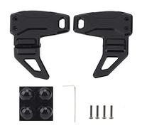 RELDAXSBH Radio Bracket for FT - 818ND 817ND, Aluminum Alloy Radio Holder with Anodized Surface, Black Radio Stand with Rubber Pads and Hex Wrench, Durable Radio Mount for Outdoor Use