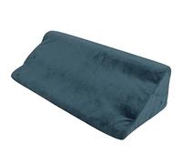 RELDAXSBH Wedge Pillow for Side Sleeping, Curved Foam Wedge with Zipper, Triangle Shaped Body Positioner for Bedridden Patients and Elderly, Soft Washable Cotton Cover, 23.6 X 9.8 X 5.9 Inch