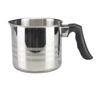 Reldor Stainless Steel Induction Milk Pot 1.2L - 12 cm, Milk Pan with Pouring Lip, Milk Jug Cookware, Non Stick Milk Pot, Ideal for Boiling Milk, Sauce, Tea