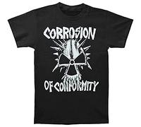 rele Corrosion of Conformity Men's Old School Logo T Shirt XX Black L