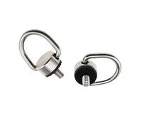Release Heavy Duty Hand Screw Bolts for Remote Control | Screw Set for Remote Controller Accessories, Foldable Stainless Steel Strap Screws, Metal D-Rings